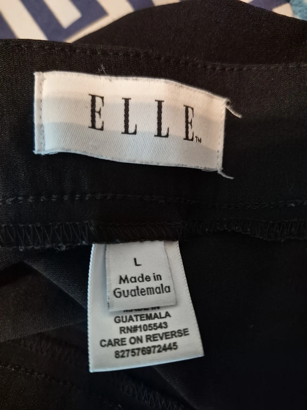 Elle Classic Black Women's Skirt Large